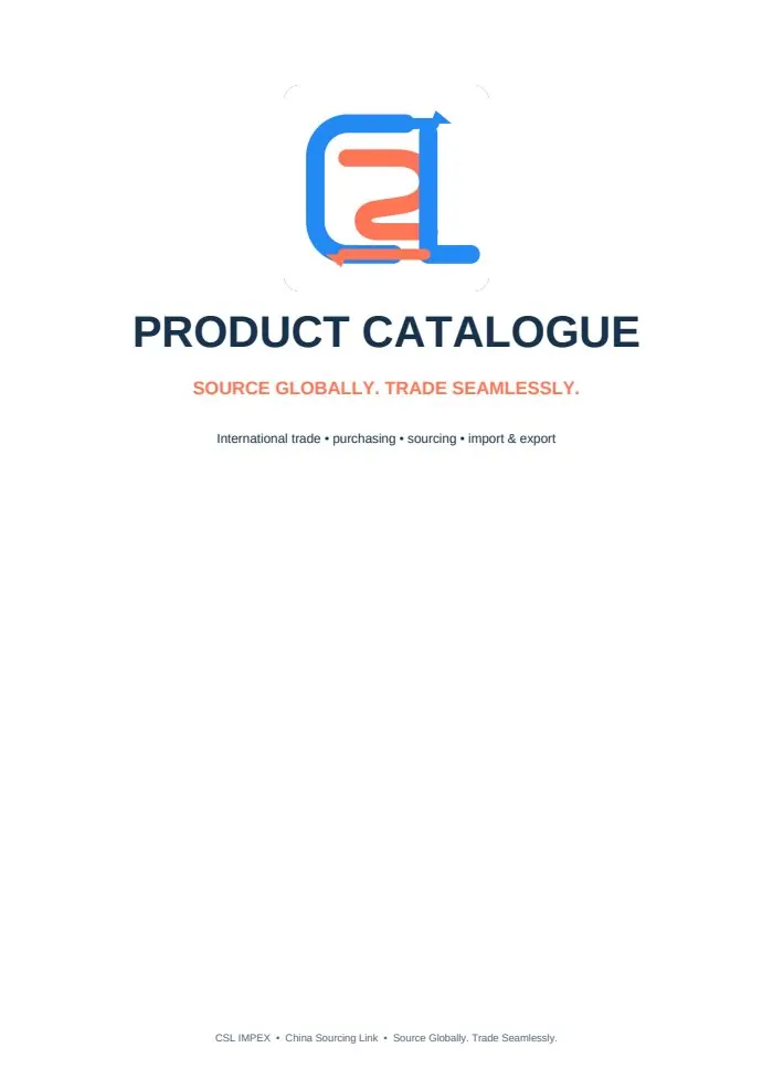 Product Catalogue catalogue cover
