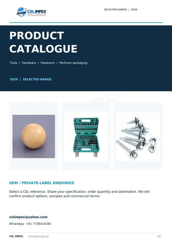 Selected Product Catalogue 2026 catalogue cover
